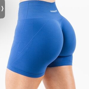 Alphalete Women's Blue revive short